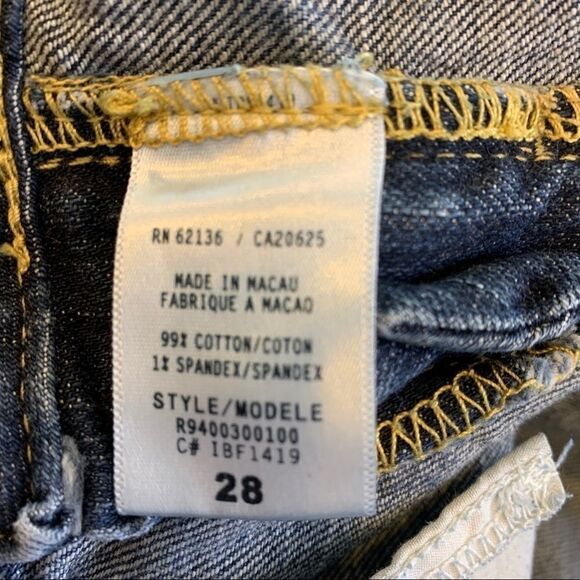 Guess Distressed Eva Skinny Jeans Size 28 - Picture 6 of 8